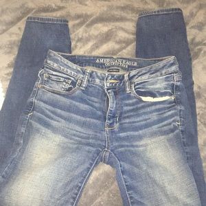 American Eagle, super stretch skinny jeans